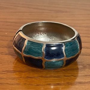 Bangle blue with turquoise